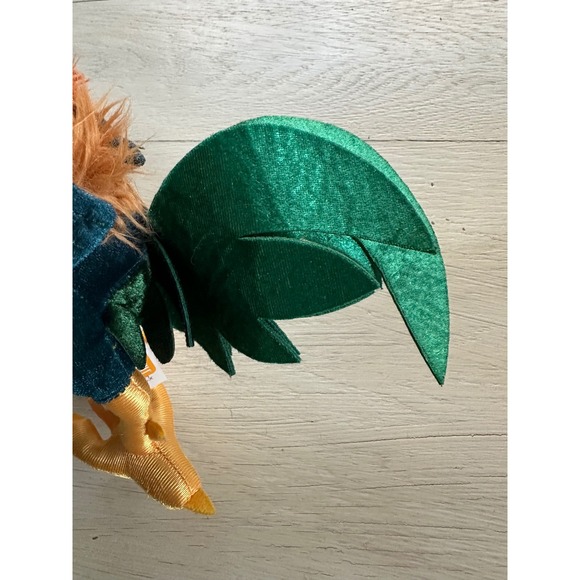 Disney Hei Hei Plush Toy Moana Stuffed Animal Chicken Rooster Yellow 12"‎  Green - Picture 3 of 11
